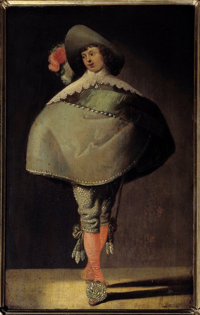 Mladý gentleman. Obraz Jana Martszena de Jonge (1609 - 1647) od Jan Martszen de Jonge