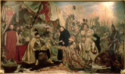 Bathory v Pskově, 1872 od Jan Alojzy Matejko