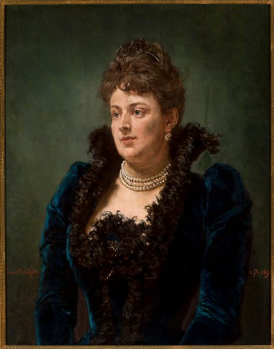 Portrét Bony Ossowiecké od Jan Matejko