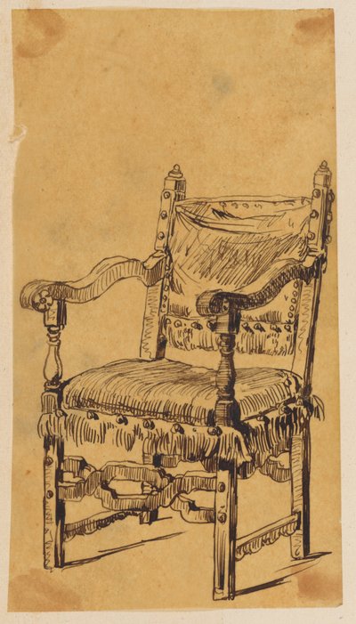 Skarbczyk. Sessel im Stil von Ludwig XIX. od Jan Matejko