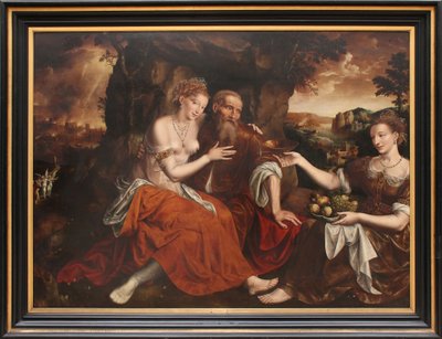 Lot a jeho dcery od Jan Matsys