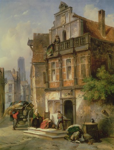 Nastěhování, 1837 od Jan Michiel Ruyten