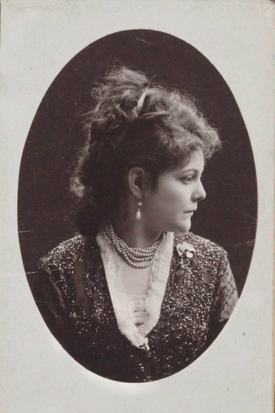 Portrét pianistky a skladatelky Sophie Menterové 1846-1918, 1893. od Jan Mieczkowski