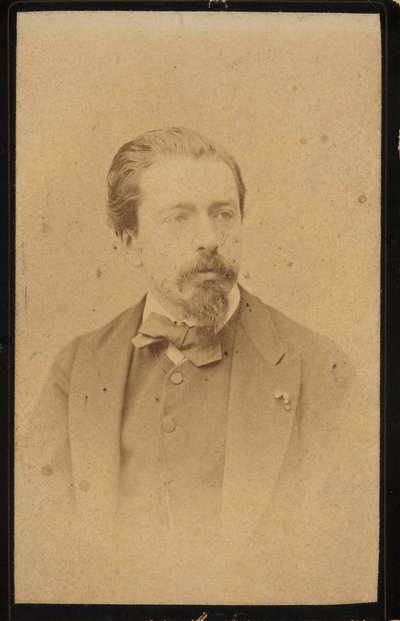 Portrét houslisty a skladatele Henryka Wieniawského 1835-1880. od Jan Mieczkowski