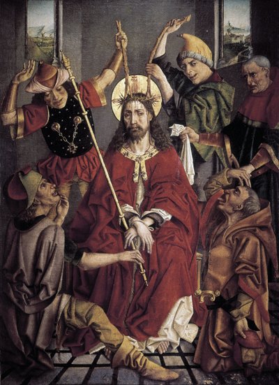 Ecce Homo. 1. polovina 16. století (olej na dřevě) od Jan Mostaert