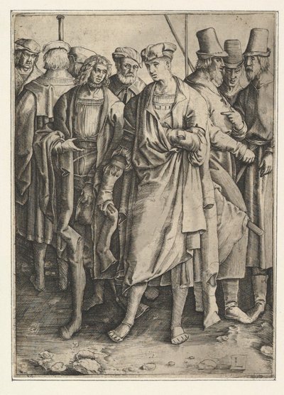 Skupina ozbrojených mužů copy.n.d. od Jan Muller