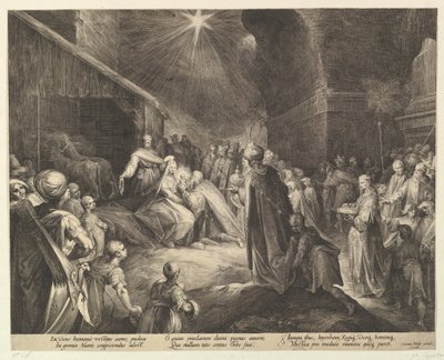 Klanění tří králů, ca. 1625. od Jan Muller
