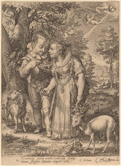 Jaro od Jan Pietersz Saenredam after Hendrik Goltzius