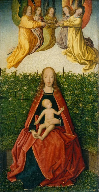 Panna a dítě, ca. 1495-1500. od Jan Provoost
