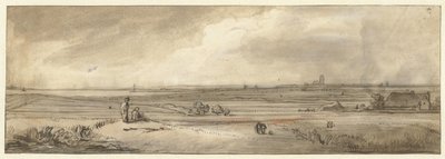 Pohled na Naarden, při pohledu z Muiderbergu od Jan Ruyscher