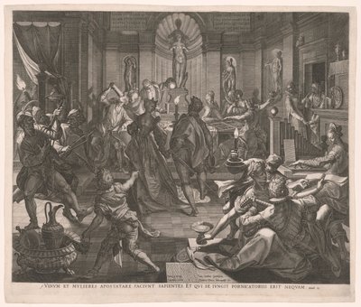 Karneval (aneb marnotratný syn) od Jan Sadeler I