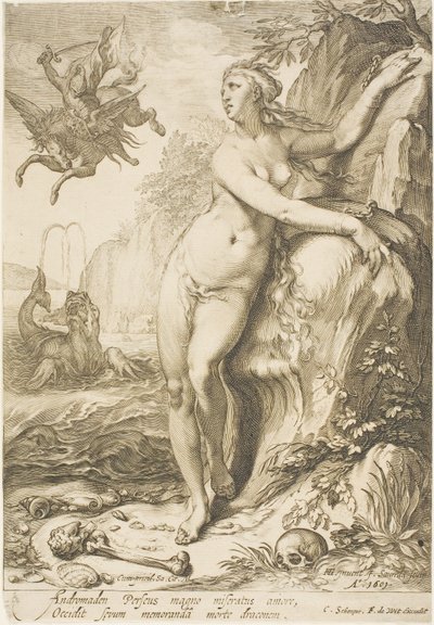 Andromeda od Jan Saenredam