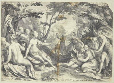 Diana a Callisto od Jan Saenredam