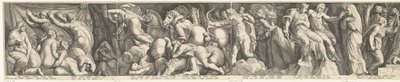Frisian s trestem Niobe od Jan Saenredam