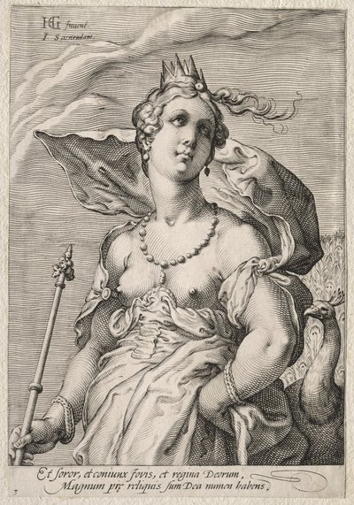 Juno, c. 1595. od Jan Saenredam