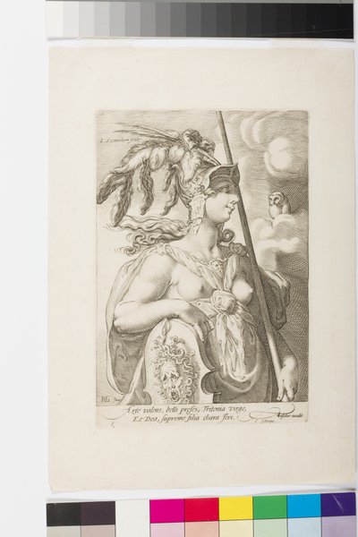 Minerva (rytina) od Jan Saenredam