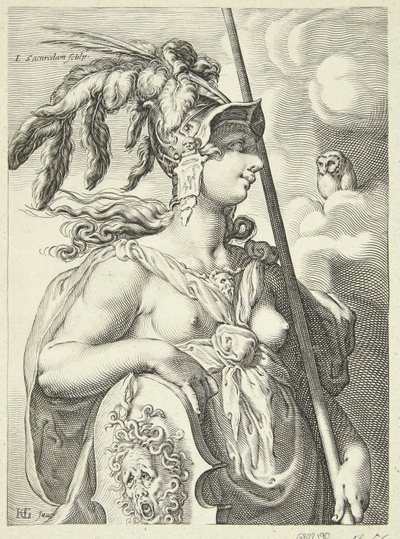 Pallas od Jan Saenredam
