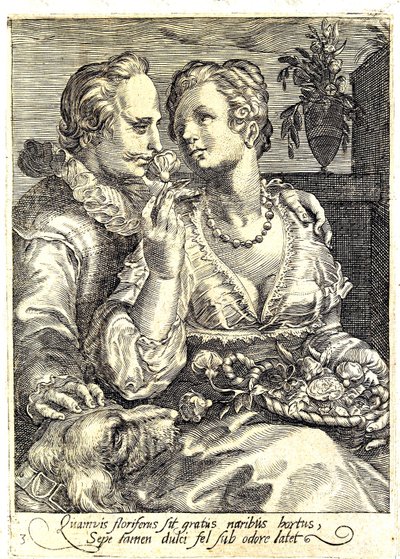 Vůně ze série The Five Senses od Jan Saenredam