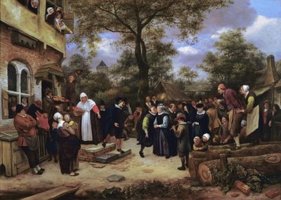 Vesnické sňatky od Jan Steen