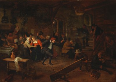 Svatební hostina od Jan Steen