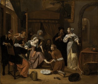 Návštěva lékaře od Jan Steen
