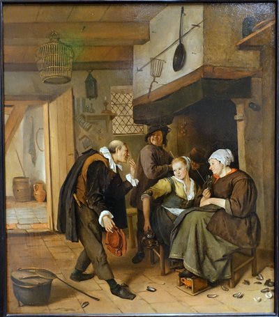 Galantní od Jan Steen