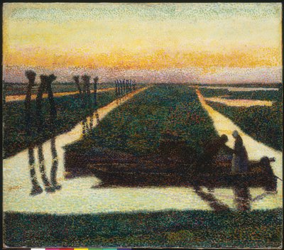 Kalhoty In Waterland (olej na plátně) od Jan Toorop