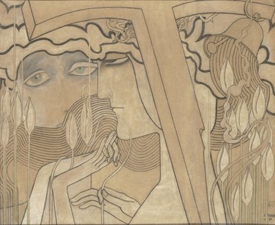 Touha a spokojenost, 1893 od Jan Toorop