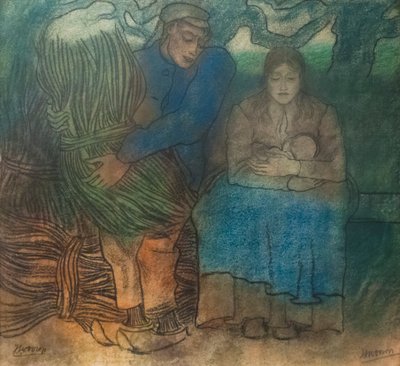 Štěstí rodičů od Jan Toorop