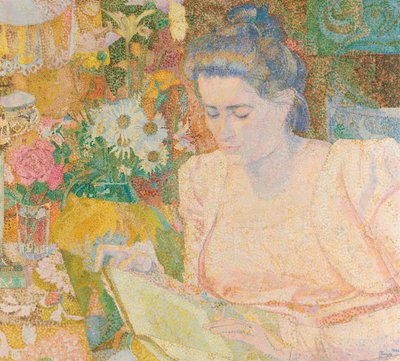 Portrét paní Marie Jeannette de Lange, kolem roku 1900 od Jan Toorop