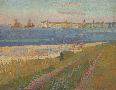 Schelde u Veere, 1907 od Jan Toorop