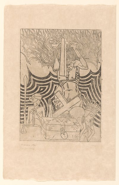 De Anarchie (původní název na objektu) De Anarchist (původní název) od Jan Toorop
