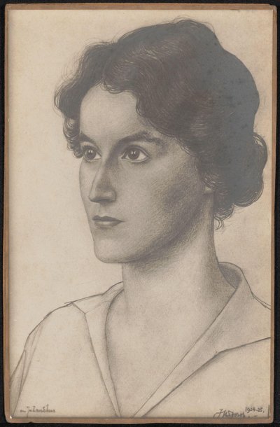 Reprodukce fotografií Jenny Kraft od Jan Toorop