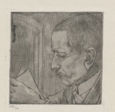 Portrét van Aegidius Timmerman od Jan Toorop