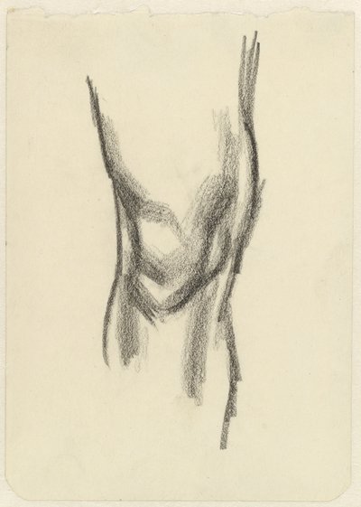 Studie kolena od Jan Toorop