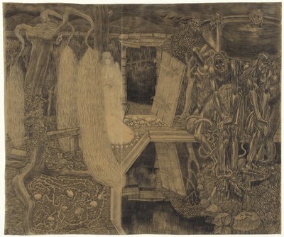 Stará zahrada smutku Starověká zahrada smutku od Jan Toorop