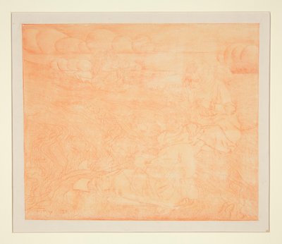 Ženy opravují sítě na ryby od Jan Toorop