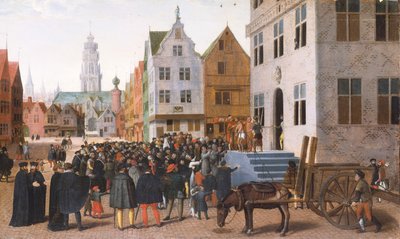Ecce Homo (olej na dřevě) od Jan Van Wechelen