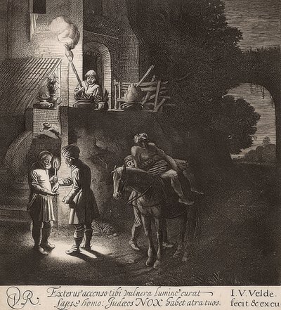 Dobrý samaritán. (nedatováno) od Jan Van de Velde