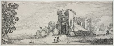 Krajiny a ruiny: Hrad Brederode. od Jan Van de Velde