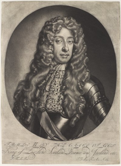 ?James II z milosti Boží král Anglie, Skotska, Francie a Irska atd.?, circa 1685 od Jan Verkolje