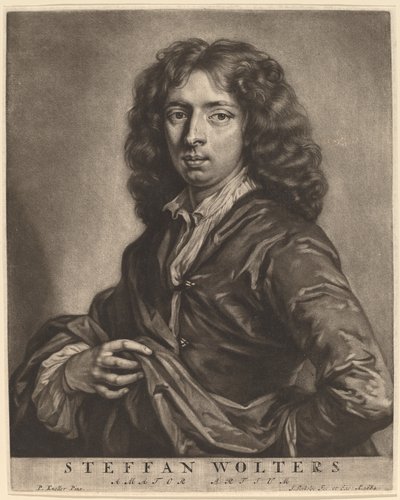Steffan Wolters od Jan Verkolje I after Sir Godfrey Kneller