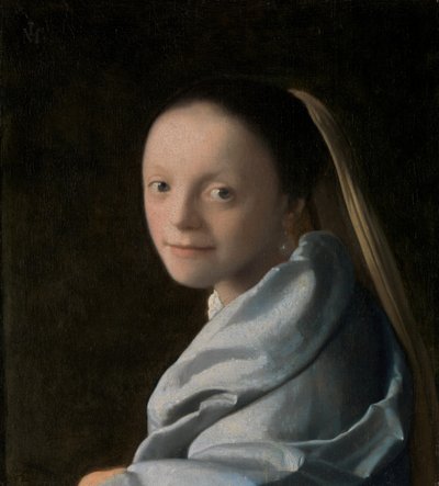 Studie mladé ženy, ca. 1665-67. od Jan Vermeer van Delft