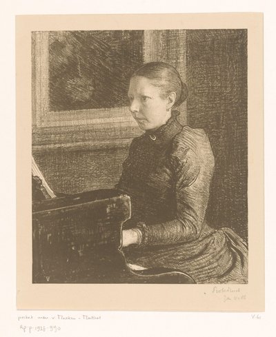 Portrét Agnety Matthesové od Jan Veth