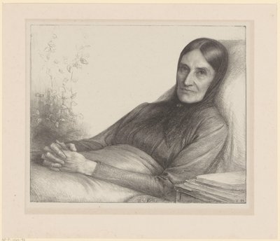 Portrét Elisabeth Ragazzi van den Wall Bake od Jan Veth