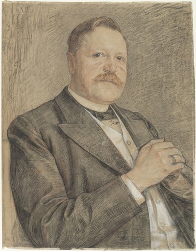Portrét van R.P.J. Tutein Nolthenius od Jan Veth