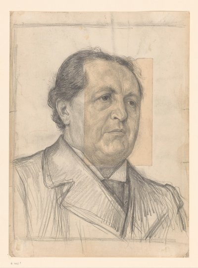 Portrét jedna Dr. Abraham Kuiper od Jan Veth