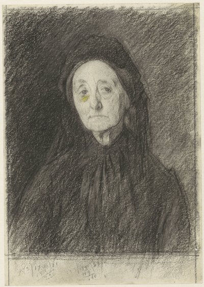 Portrét paní J.H. Giltay-Moll od Jan Veth