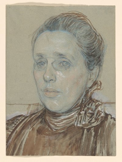 Portrét paní Tutein Nolthenius-Tutein Nolthenius od Jan Veth
