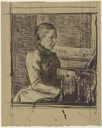 Portrét paní Van Marken-Matthesové od Jan Veth